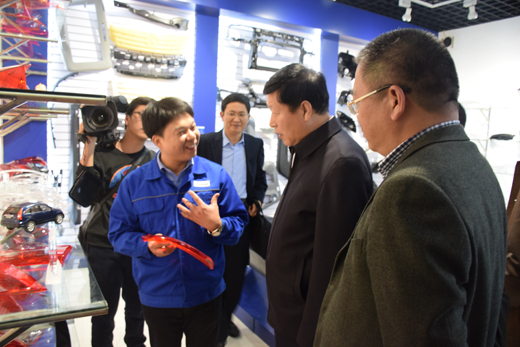 工信部及省市區各級領導蒞臨我公司考察、參觀